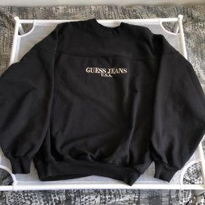 guess oversized sweatshirt